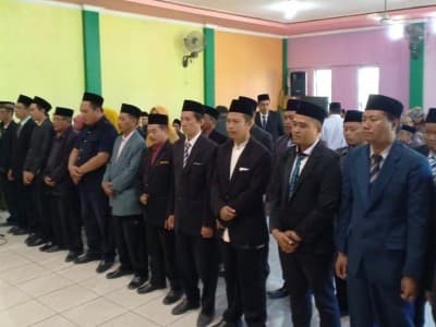 Ma’arif NU Babat Kukuhkan Puluhan Kepala Madrasah 