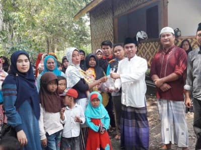 Idul Adha, IKA PMII dan Fatayat NU Lebak Kurban Kerbau