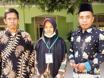 Pelajar Madrasah di Lombok Tengah Juara Pertama Pelajaran Kimia 