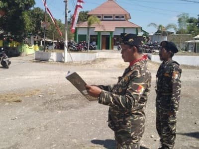 Berharap Insaf, Ansor Kencong Gelar Upacara di Lokalisasi