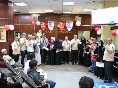 Rayakan Kemerdekaan, KJRI Jeddah Berikan Paspor Gratis 