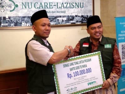 NU Care-LAZISNU Bantu Program ‘Santri Goes to Papua’