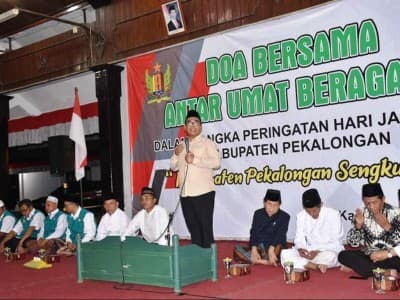 Bupati Pekalongan Ajak Bangun Toleransi Antarumat Beragama