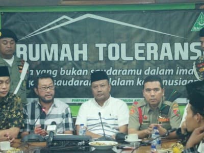 Yorrys Raweyai Klarifikasi Tuntutan Bubarkan Banser kepada Kasatkornas H Alfa Isnaeni