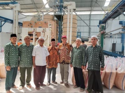 Budidaya Jagung, MWCNU Jenggawah Jember Kunjungi Perusahaan Benih
