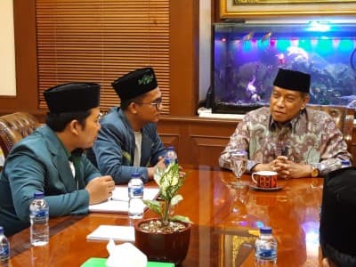 Pimpinan Pusat IPNU Sowani Ketum PBNU Jelang Rakernas dan Konbes 2019