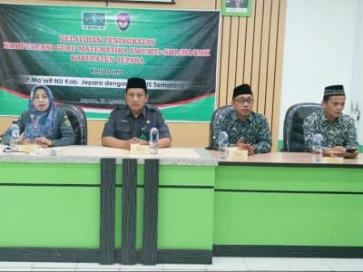Ma'arif NU Jepara: Peningkatan Guru Mapel Kebutuhan Mendesak