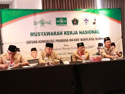Pramuka Jadi Pengembangan Kaderisasi NU di Lingkungan Pendidikan