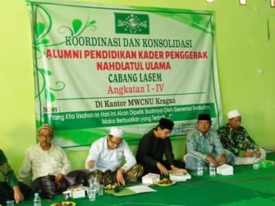 Persiapan Hari Santri, Alumni PKPNU Lasem Gelar Konsolidasi