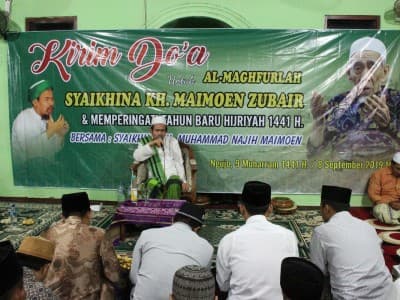 Alumni dan Muhibbin Mbah Moen di Bojonegoro Gelar Doa Bersama
