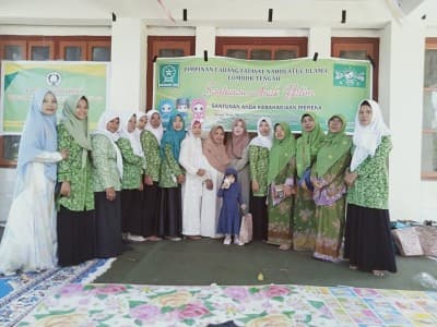 Fatayat NU Lombok Tengah Santuni 306 Anak Yatim di Hari Asyura’