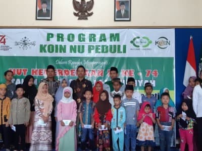 UPZISNU Mrisi Manfaatkan Koin NU untuk Santunan Muharram