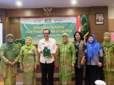 Germas dan Pencegahan Stunting, Muslimat NU Galang Partisipasi Masyarakat di Nganjuk