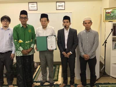 NU Jepang Dampingi Muallaf Pasca-Pembacaan Syahadat