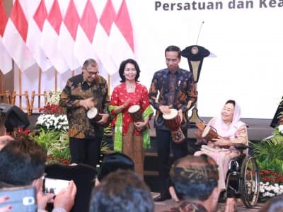 Presiden Jokowi Resmi Buka Forum Titik Temu