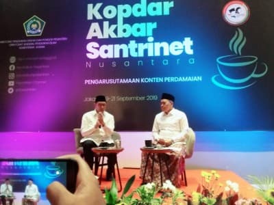 Pesan Menag untuk para Santri Pegiat Media