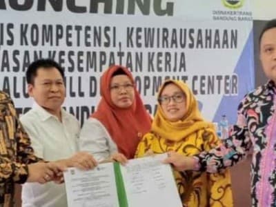 Peluncuran Pelatihan Terintegrasi Kompetensi di Bandung Barat