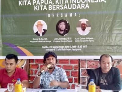 Ciptakan Papua Damai, Ansor Ajak Diskusi Komponen Pemuda   