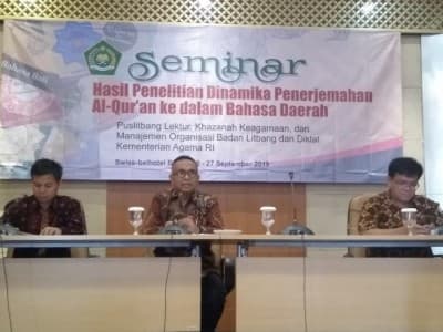 Nilai Keagamaan dan Kebangsaan dalam Penerjemahan Al-Qur’an  