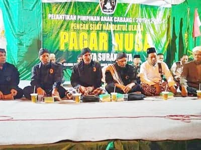 Pelantikan Pengurus Pagar Nusa di Solo Diselingi Sesi Dialog dengan Jin
