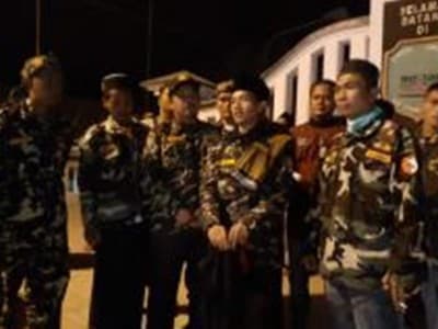 Jalan Kaki Temui Habib Luthfi, Nazar Anggota Banser Banten