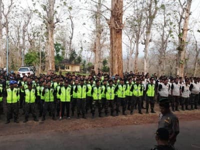 Banser Jatim Tingkatkan Keterampilan dengan Latihan Gabungan