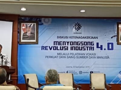 Kemnaker: Diperlukan Pelatihan Vokasi untuk Hadapi Revolusi Industri 4.0