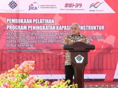 Gandeng Jepang, Kemnaker Tingkatkan Kualitas Instruktur Kejuruan Otomotif