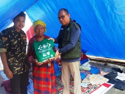 Tim NU Peduli Terus Dampingi Warga Terdampak Gempa Maluku