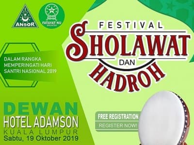 Hari Santri, NU di Malaysia Gelar Festival Shalawat dan Hadrah