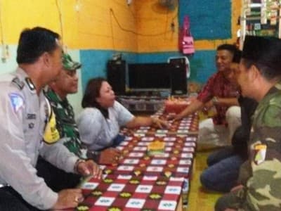 Bersama Aparat, Ansor Tertibkan Kafe di Kawasan Gresik