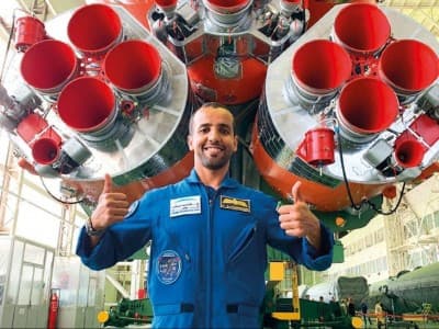 Ini Cara Shalat Astronot Arab Hazza Al-Mansoori di Luar Angkasa
