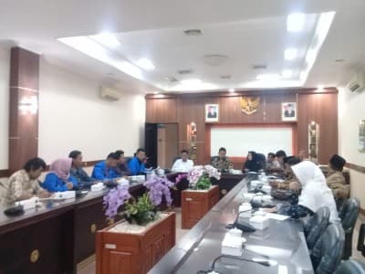 Redam Sengketa Tanah, PMII Jember Audiensi dengan DPRD