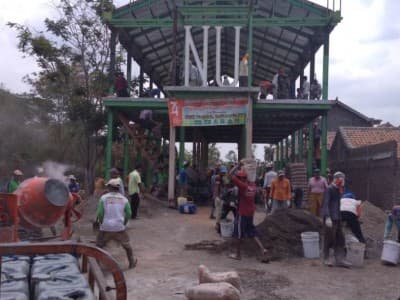 Membangun Gedung NU Tanjung di Brebes dengan Koin
