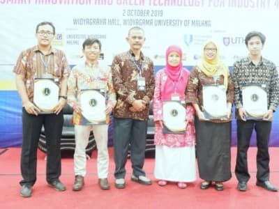 'Rekayasa Baja Antipeluru Unwahas' Sabet Penghargaan Paper Terbaik