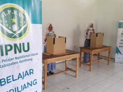 Sambut Hari Santri, SMK Ini Ganti OSIS Jadi IPNU-IPPNU