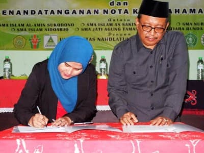 Fakultas Ekonomi Unusida Jalin Kerja Sama dengan Sejumlah Sekolah