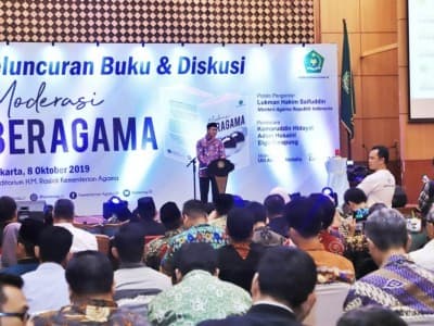 Buku 'Moderasi Beragama' Jelaskan Penguatan dan Implementasi
