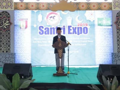 Bupati Pringsewu Buka Santri Expo 2019 dalam Rangka Hari Santri