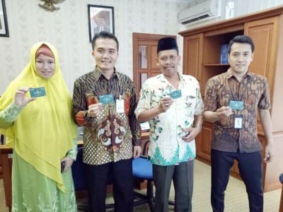 LAZISNU Nganjuk Gandeng BRI Terbitkan Kartu E-Toll