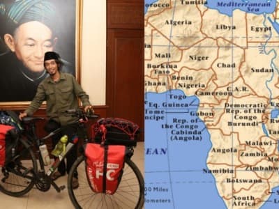 Hakam Mabruri, Warga NU yang Akan Keliling Afrika dengan Sepeda