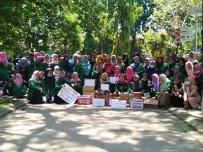 Mahasiswa Unusida Sidoarjo Galang Dana untuk Gempa Ambon