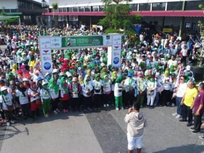 1500 Orang Ikuti Jalan Sehat Harlah HPN di Bandung