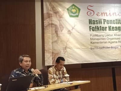 Kemenag Adakan Seminar Folklor Keagamaan Nusantara