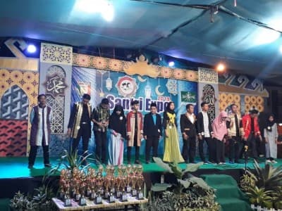 Panggung dan Bazar Santri Expo Pringsewu 2019 Diserbu Pengunjung
