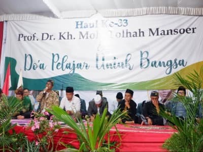 Haul Ke-33 KH Tolchah Manshur, Bentuk Penghormatan IPNU untuk Pendiri