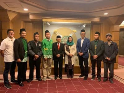 Di Hari Santri, PCINU Jepang Temui Wapres RI, Harap Pemerintah Bantu Dakwah Islam