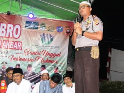 Kapolres Ketapang, Kalbar: Santri Bisa Jadi Apa Saja, Termasuk Presiden