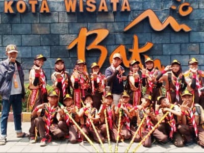 Pramuka Ma'arif NU Babat Juara Umum Jelajah Santri Jawa Timur