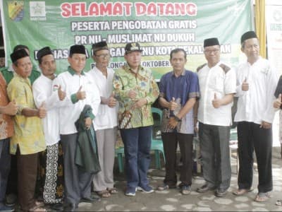 Wali Kota Pekalongan Minta LKNU Gelar Pengobatan Gratis Dua Minggu Sekali
